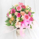 Mix Flowers Basket